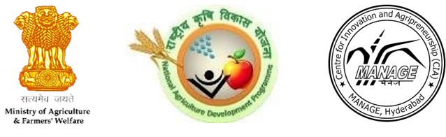 Ministry of Agriculture & Farmers' Welfare, National Agriculture Development Programme, and MANAGE Hyderabad